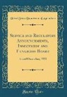 United States Department Of Agriculture - Service and Regulatory Announcements, Insecticide and Fungicide Board