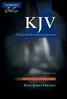 BIBLE CAMBRIDGE, Cambridge University Press - Kjv Turquoise Reference Bible, Black Goatskin Leather, Red Letter