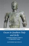 Katherine Mcdonald, Katherine (Gonville and Caius College Mcdonald, McDonald Katherine - Oscan in Southern Italy and Sicily