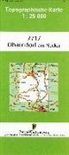 Topographische Karte Baden-Württemberg Oberndorf am Neckar