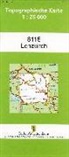 Topographische Karte Baden-Württemberg Lenzkirch