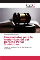 Adriana del Pilar Pérez Ferrer - Lineamientos para la modernización del Derecho Penal Sustantivo