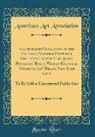 American Art Association - Illustrated Catalogue of the Valuable Modern Paintings Collected by the Late James Buchanan Brady, Widely Known as "Diamond Jim" Brady, New York City