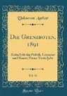 Unknown Author - Die Grenzboten, 1891, Vol. 50