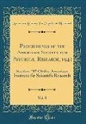 American Society For Psychical Research - Proceedings of the American Society for Psychical Research, 1941, Vol. 8