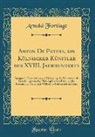 Arnold Fortlage - Anton De Peters, ein Kölnischer Künstler des XVIII. Jahrhunderts
