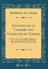 Parlement Du Canada - Journaux de la Chambre des Communes du Canada