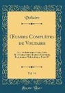 Voltaire Voltaire - OEuvres Complètes de Voltaire, Vol. 54