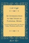Carl Engel - An Introduction to the Study of National Music
