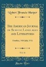 Robert Francis Harper - The American Journal of Semitic Languages and Literatures, Vol. 26