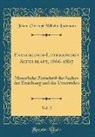 Johann Christoph Wilhelm Lindemann - Evangelisch-Lutherisches Schulblatt, 1866-1867, Vol. 2