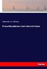 S L Fleishman, S. L. Fleishman, Heinric Heine, Heinrich Heine - Prose Miscellanies from Heinrich Heine