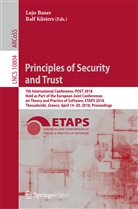 Luj Bauer, Lujo Bauer, Küsters, Küsters, Ralf Küsters - Principles of Security and Trust