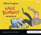 Astrid Lindgren, Jutta Bauer, Oliver Rohrbeck - Kalle Blomquist 2. Kalle Blomquist lebt gefährlich, 4 Audio-CD (Hörbuch)
