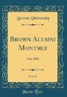 Brown University - Brown Alumni Monthly, Vol. 62