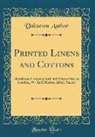 Unknown Author - Printed Linens and Cottons
