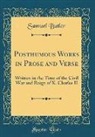 Samuel Butler - Posthumous Works in Prose and Verse