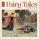 Flame Tree Studio - British Library - Fairy Tales Wall Calendar 2019 (Art Calendar)