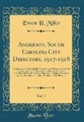Ernest H. Miller - Anderson, South Carolina City Directory, 1917-1918, Vol. 7