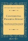 United States Department Of Agriculture - Confidential Progress Report