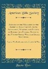 American Bible Society - Address of the Managers of the American Bible Society, to Its Auxiliaries, Members and Friends, in Regard to a General Supply of the United States wit