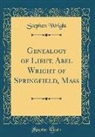 Stephen Wright - Genealogy of Lieut. Abel Wright of Springfield, Mass (Classic Reprint)