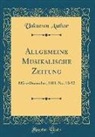 Unknown Author - Allgemeine Musikalische Zeitung