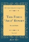 United States Department Of Agriculture - Task Force "Able" Report, Vol. 4 of 5