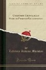 Lodovico Antonio Muratori - Compendio Cronologico Storico-Profano-Ecclesiastico, Vol. 3 (Classic Reprint)