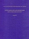 Georg Petzl, Nicholas D. Cahill, Andrew Ramage - Sardis: Greek and Latin Inscriptions, Part II