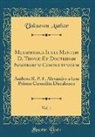 Unknown Author - Metaphysica Iuxta Mentem D. Thomæ Et Doctrinam Nostrorum Complutensium, Vol. 1