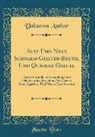 Unknown Author - Alte Und Neue Schwarm-Geister-Bruth, Und Quäcker-Greuel