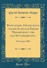 David Heinrich Hoppe - Botanisches Taschenbuch für die Anfänger Dieser Wissenschaft und der Apothekerkunst