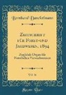 Bernhard Danckelmann - Zeitschrift für Forst-und Jagdwesen, 1894, Vol. 26