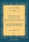 J. H. Volker - Handbuch der Material-und Droguerie-Waarenkunde, Vol. 1
