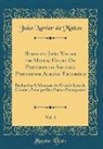 João Xavier de Mattos - Rimas de João Xavier de Matos, Entre Os Pastores da Arcadia Portuense Albano Erithreo, Vol. 3