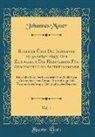 Johannes Moser - Register Über Die Jahrgänge 25-30 (1892-1897) Der Zeitschrift Des Harzvereins Für Geschichte Und Altertumskunde, Vol. 1
