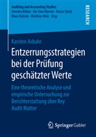 Karsten Asbahr - Entzerrungsstrategien bei der Prüfung geschätzter Werte