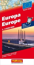 Hallwag Kümmerly+Frey AG, Hallwa Kümmerly+Frey AG, Hallwag Kümmerly+Frey AG - Europa 1:3 600 000