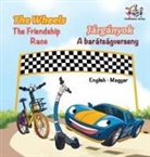 Kidkiddos Books, Inna Nusinsky, S. A. Publishing - The Wheels The Friendship Race (English Hungarian Book for Kids)