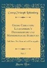 Georg Christoph Lichtenberg - Georg Christoph Lichtenberg's Physikalische und Mathematische Schriften, Vol. 2