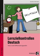 Anja Alwan, Kathri Ebner, Kathrin Ebner - Lernzielkontrollen Deutsch 9./10. Klasse
