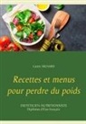 Cedric Menard, Cédric Menard - Recettes et menus pour perdre du poids