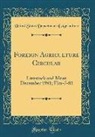 United States Department Of Agriculture - Foreign Agriculture Circular