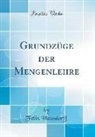 Felix Hausdorff - Grundzüge der Mengenlehre (Classic Reprint)