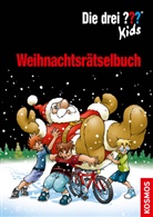 Ulf Blanck, Boris Pfeiffer, Jan Saße, Kim Schmidt - Die drei ??? Kids - Weihnachtsrätselbuch