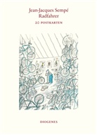 Jean-Jacques Sempé - Radfahrer (Postkartenbuch)