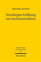 Johannes Richter - Verschleppte Eröffnung von Insolvenzverfahren