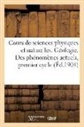 Gabrielmarie, Gabriel-Marie - Cours de sciences physiques et
