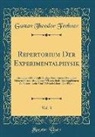 Gustav Theodor Fechner - Repertorium Der Experimentalphysik, Vol. 3